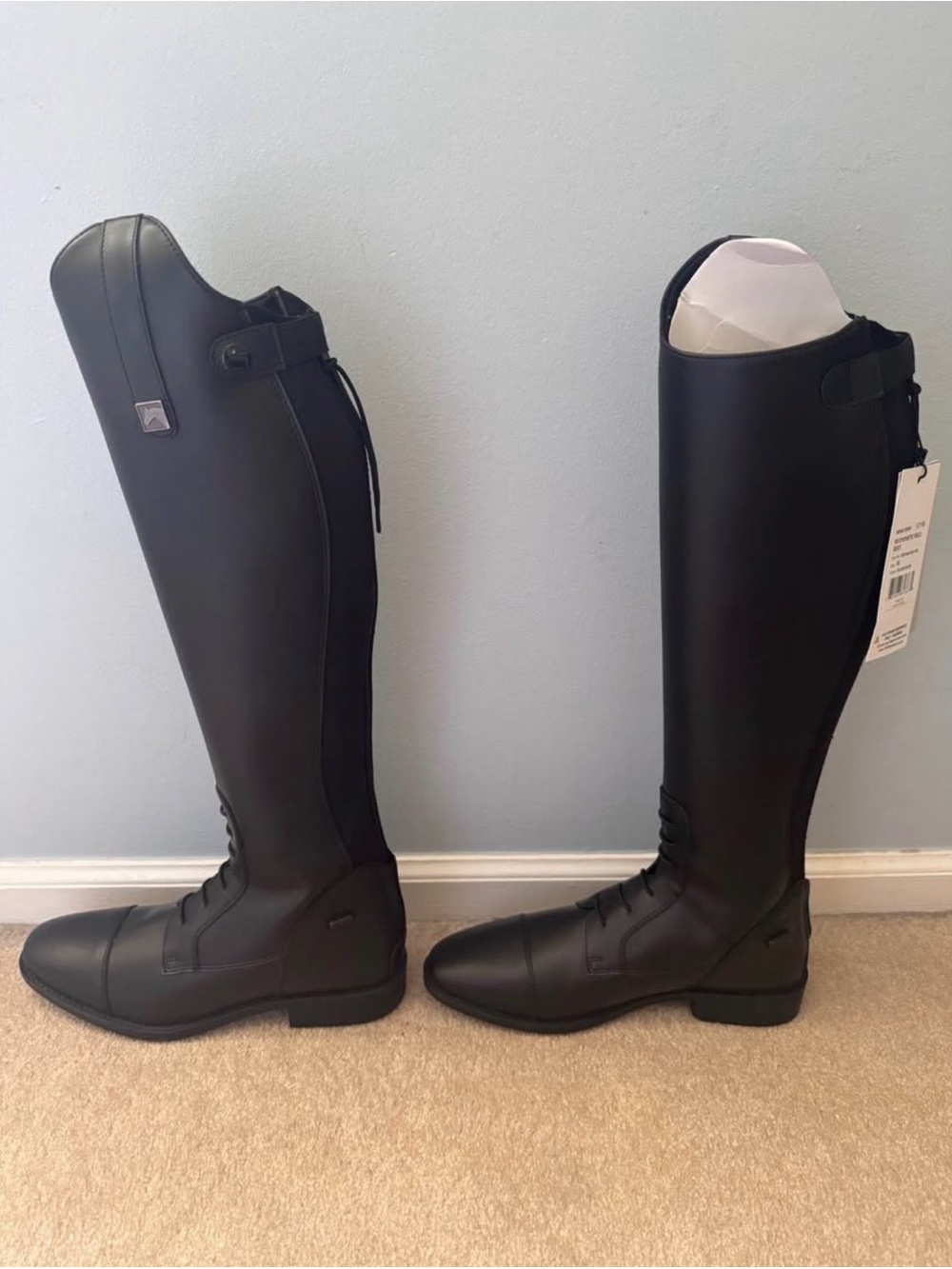 NWT Women's Tall Black Field Riding Equestrian Boots, Riding Sport by Dover
